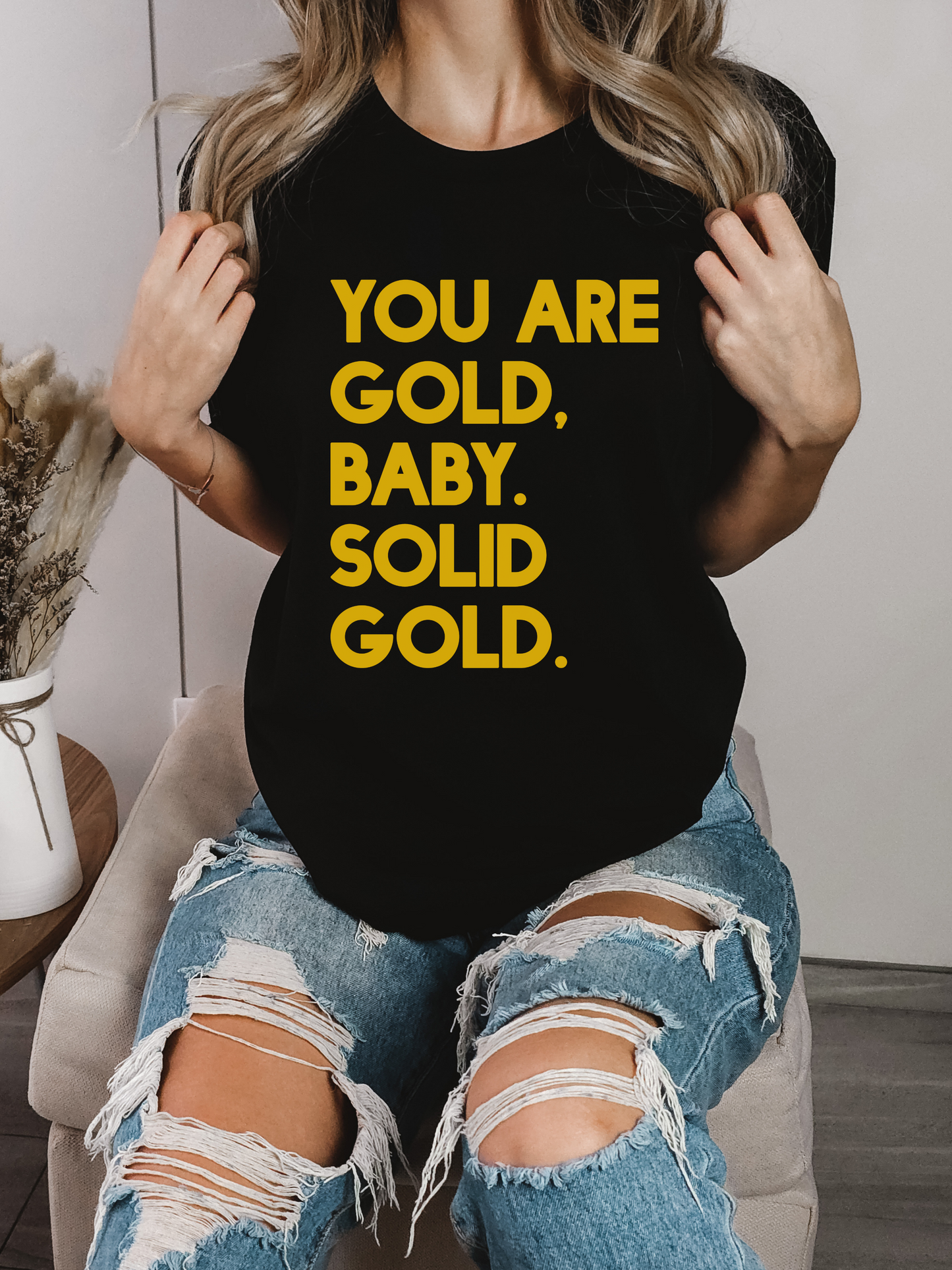 Solid Gold Tee