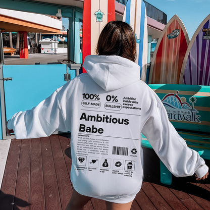 Ambitious Babe Definition Hoodie