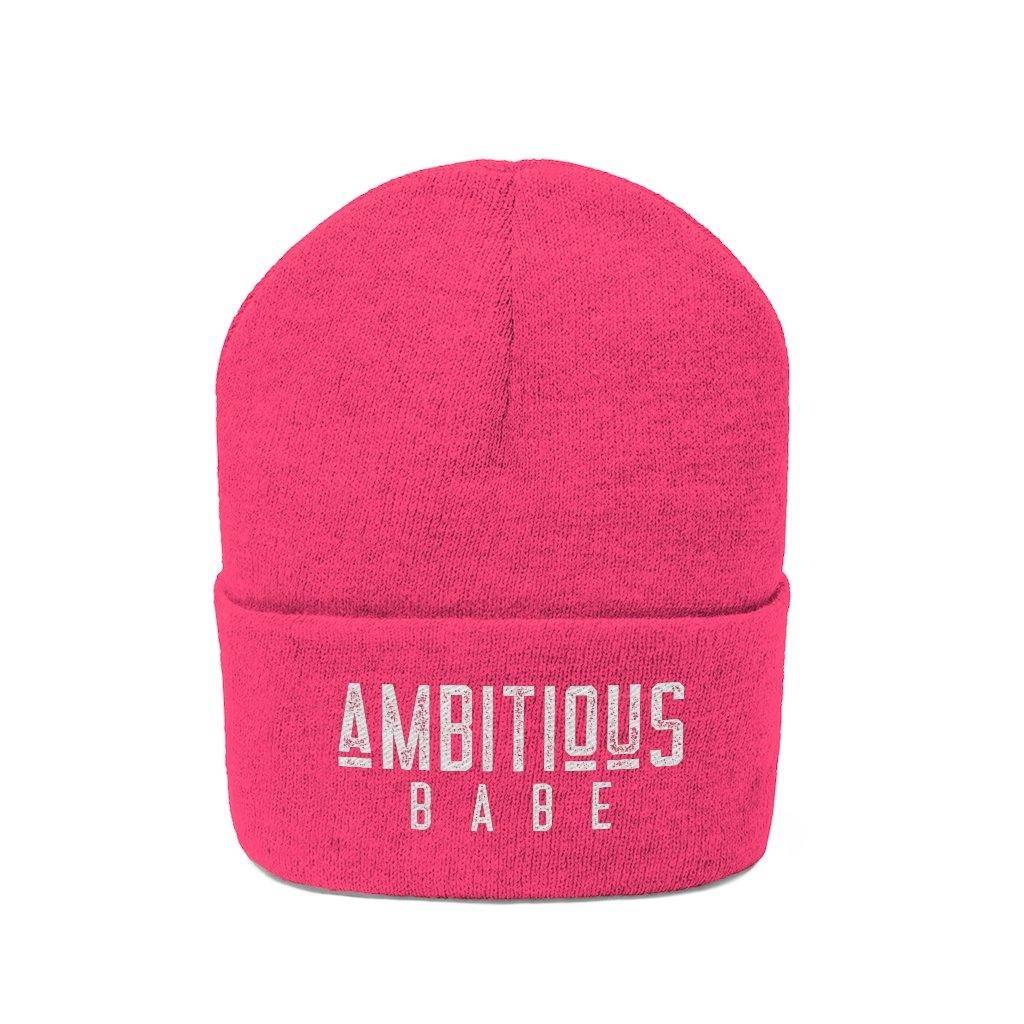Ambitious Babe Knit Beanie - Ambitiousbabe Inc.