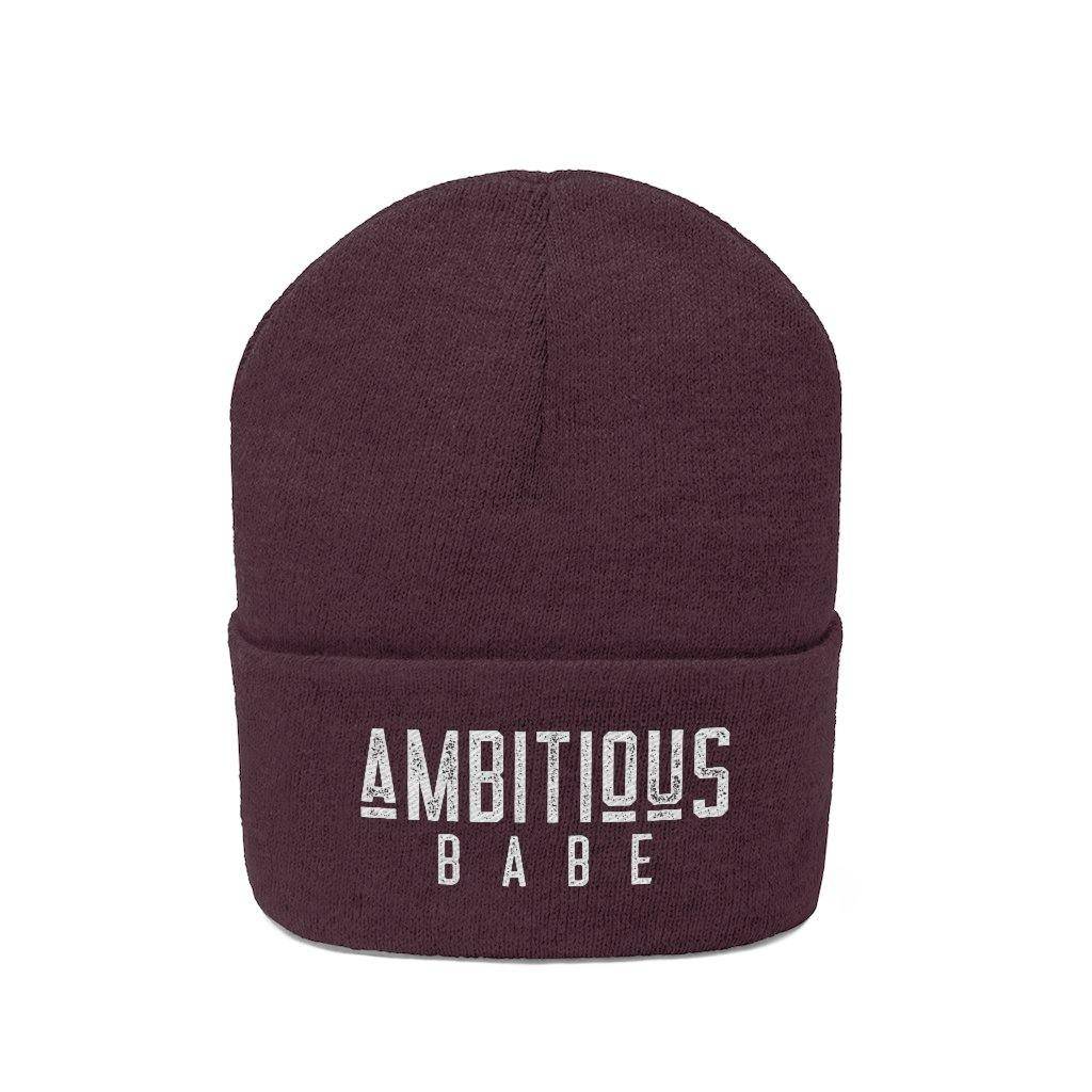 Ambitious Babe Knit Beanie - Ambitiousbabe Inc.