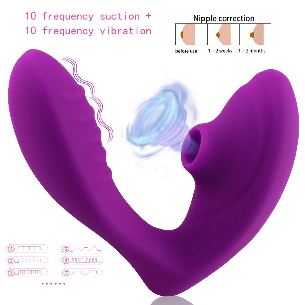 Sensual Sucking Vibrator