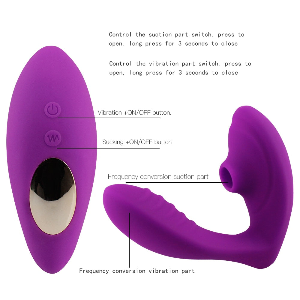 Sensual Sucking Vibrator